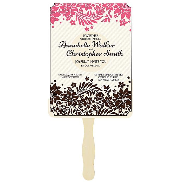Hand Fan - Rectangle - Full Color