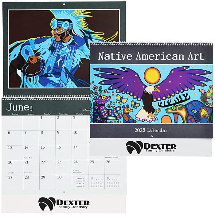 Native American Art Calendar