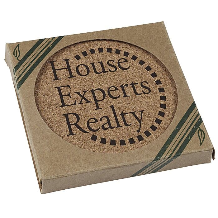 Cork Coaster Set - Circle