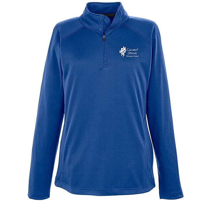 Compass Stretch Tech-Shell 1/4-Zip Pullover - Ladies' - Screen