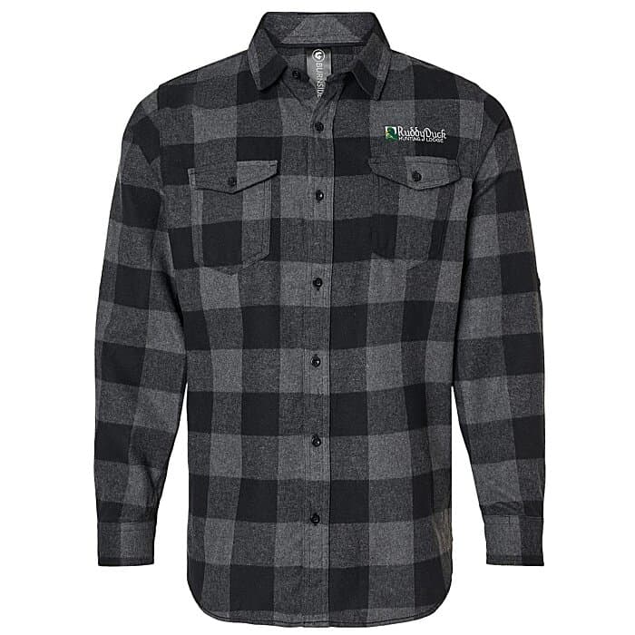 Burnside Yarn-Dyed Flannel Shirt - Men's