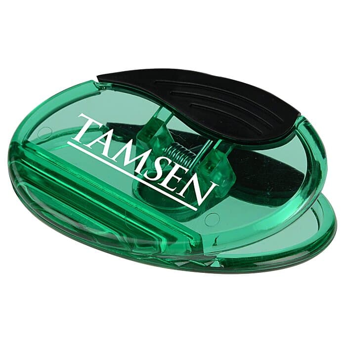 Oval Power Clip - Translucent