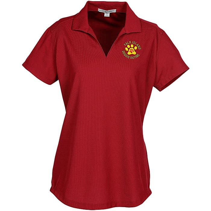 Snag Resistant Textured Performance Polo - Ladies'