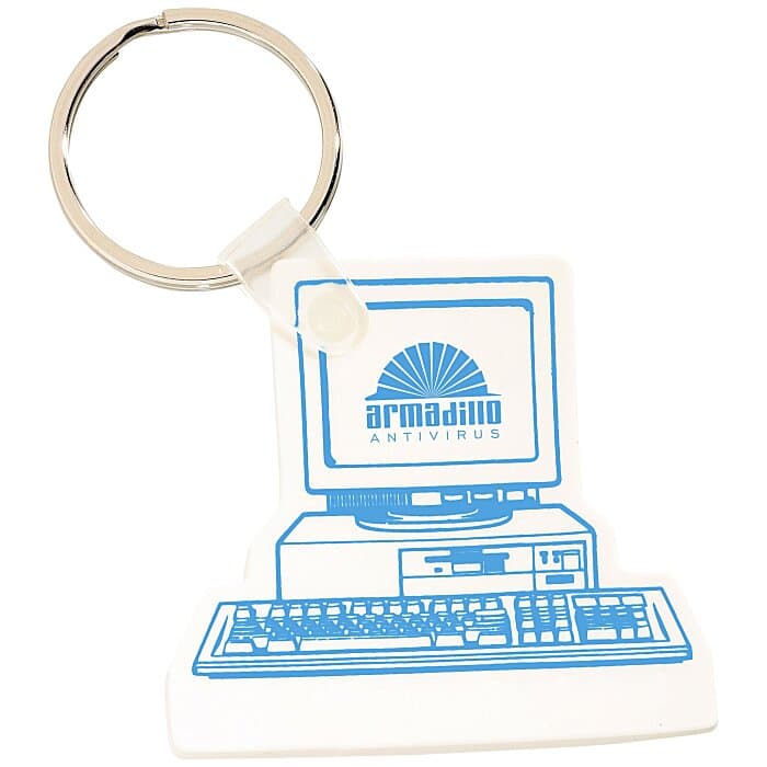 Computer Soft Keychain - Opaque