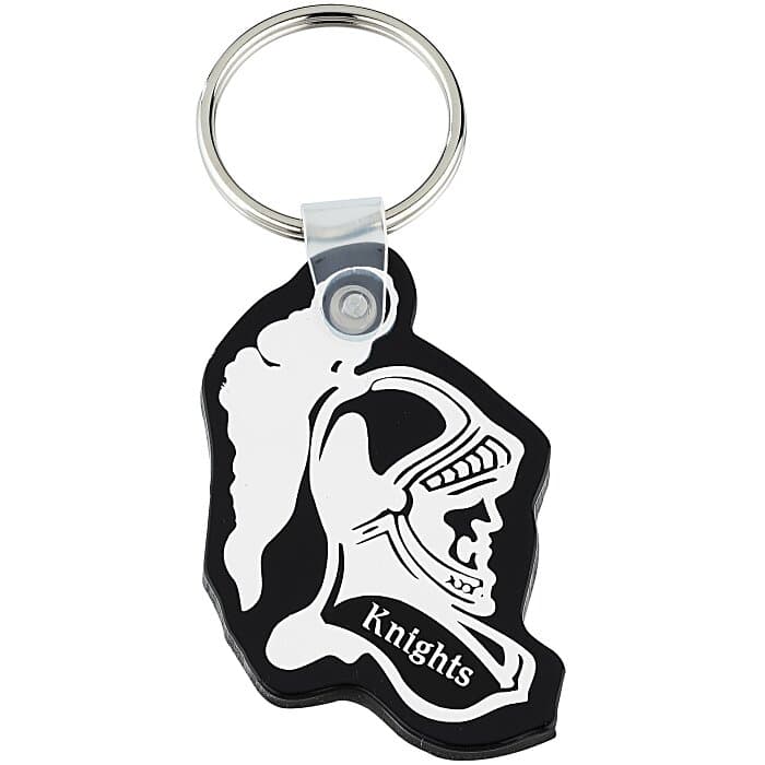 Knight Head Soft Keychain - Opaque