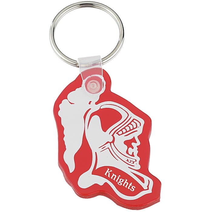 Knight Head Soft Keychain - Translucent