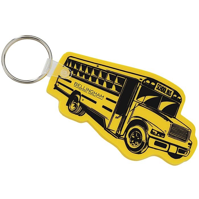 School Bus Soft Keychain - Opaque