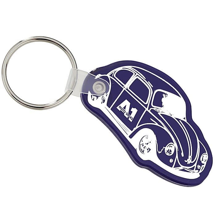 VW Bug Soft Keychain - Opaque