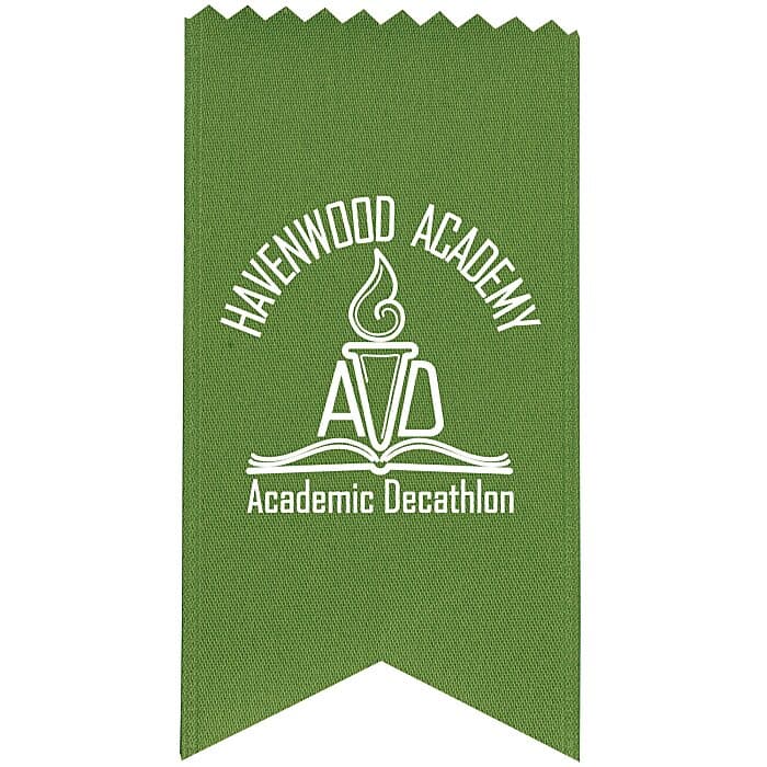 4 inches x 2 inches Dovetail Ribbon