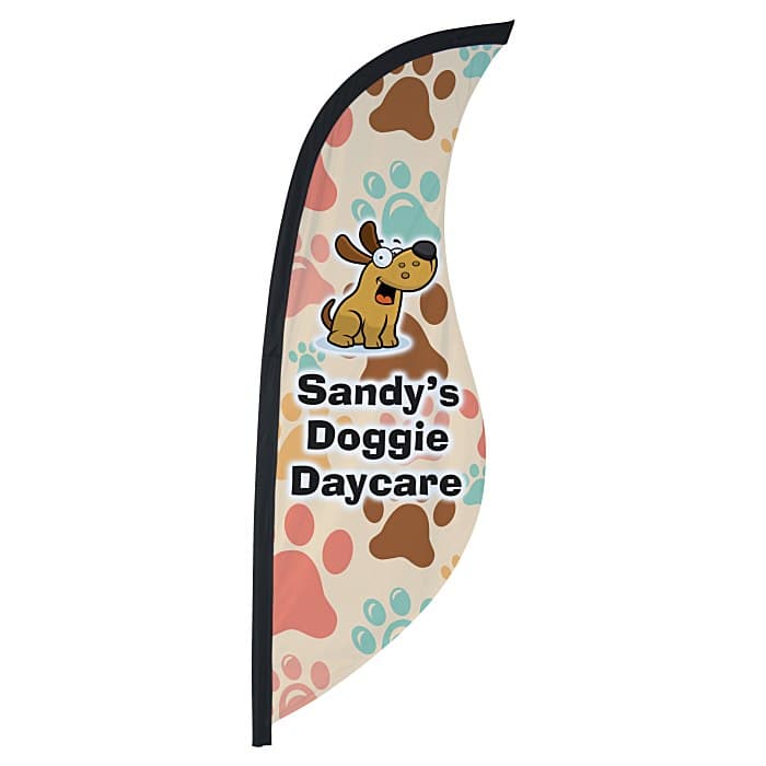 Sabre Sail Sign - 9' - One Sided - Replacement Graphic