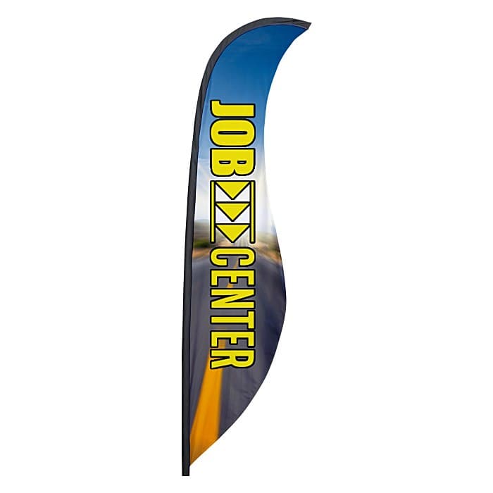 Sabre Sail Sign - 13' - One Sided - Replacement Graphic