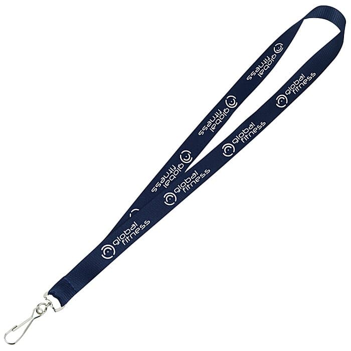 Value Lanyard - 3/4 inches - Metal Swivel Snap Hook