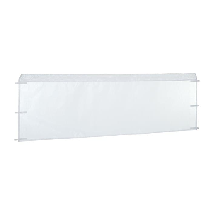 Standard 10' Event Tent - Mesh Half Wall - Blank