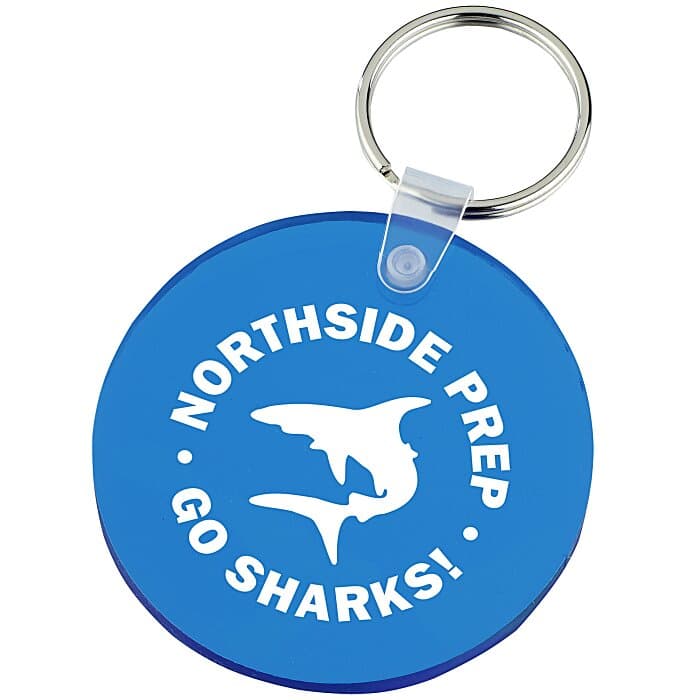 Round Soft Keychain - Translucent