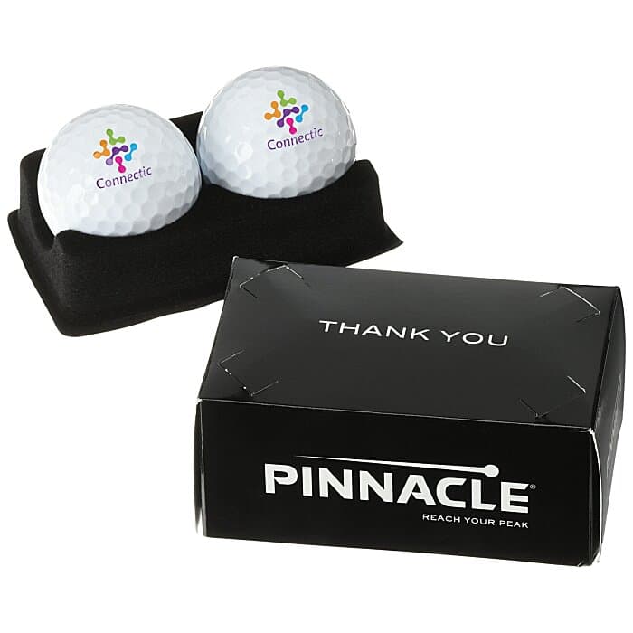 Pinnacle Distance 2 Ball Business Card Box