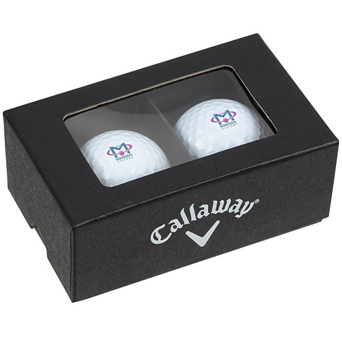Callaway 2 Ball Business Card Box - Super Soft