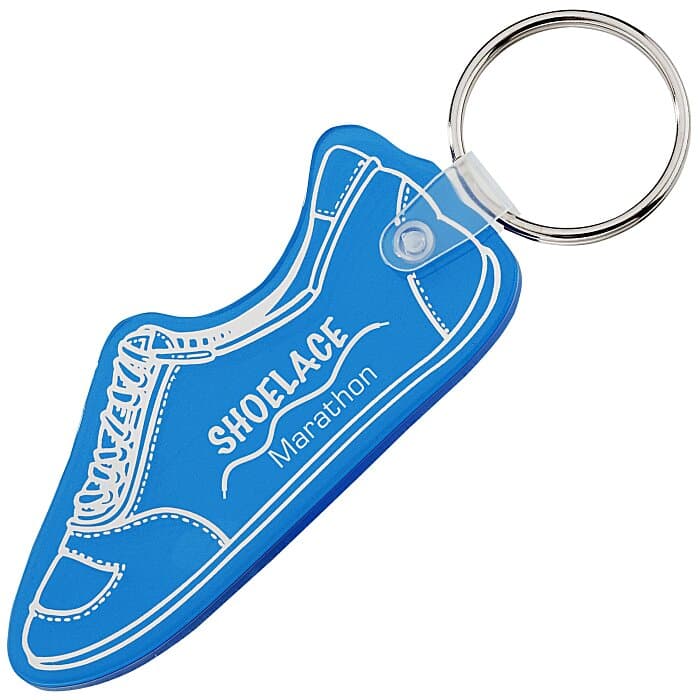Running Shoe Soft Keychain - Translucent