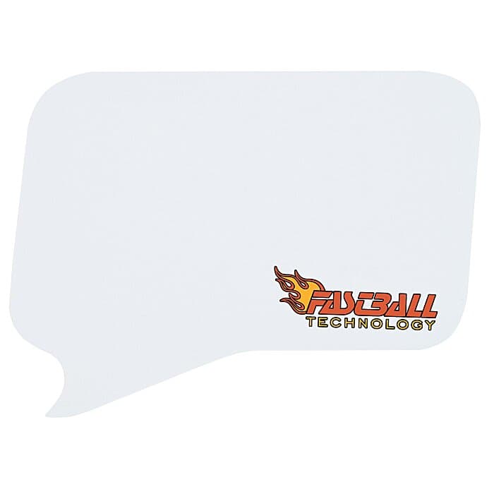 Souvenir Sticky Note - Thought Bubble - 25 Sheet