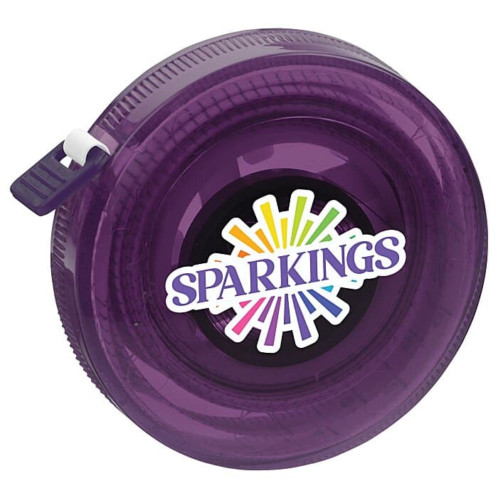 Deluxe Fabric Tape Measure - Translucent - Full Color