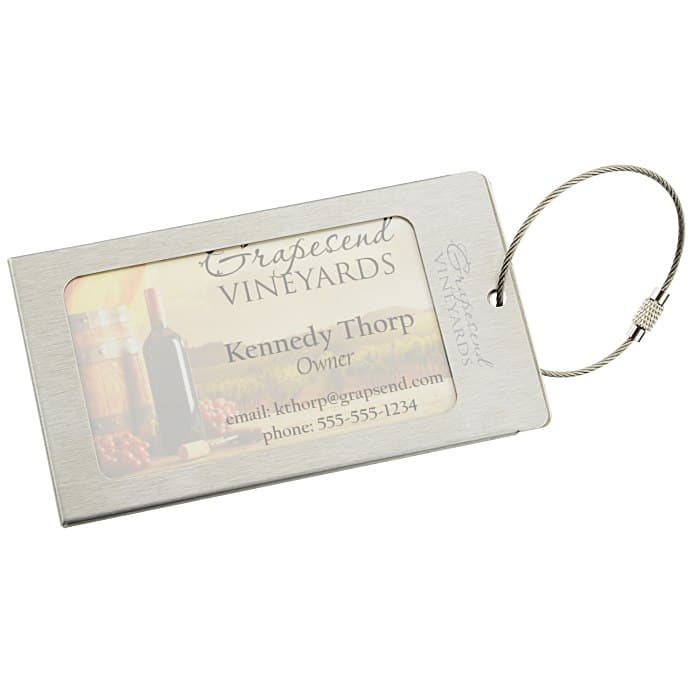 Urban Business Card Luggage Tag