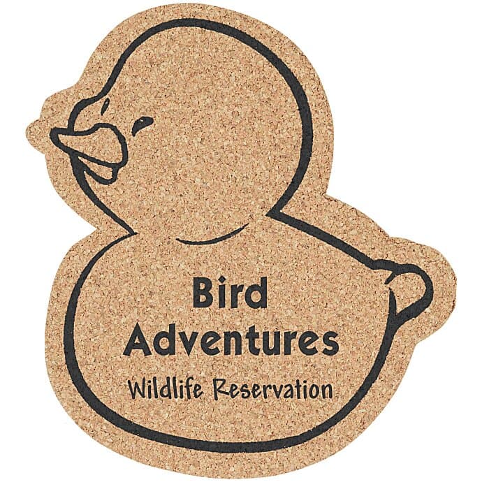 Cork Coaster - Duck