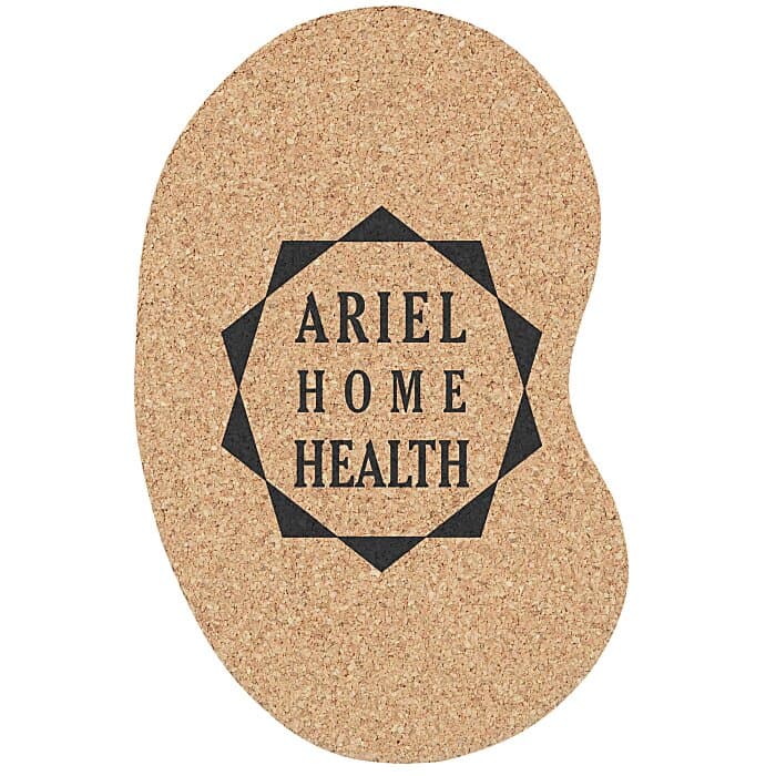 Cork Coaster - Kidney
