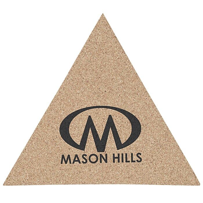 Cork Coaster - Triangle
