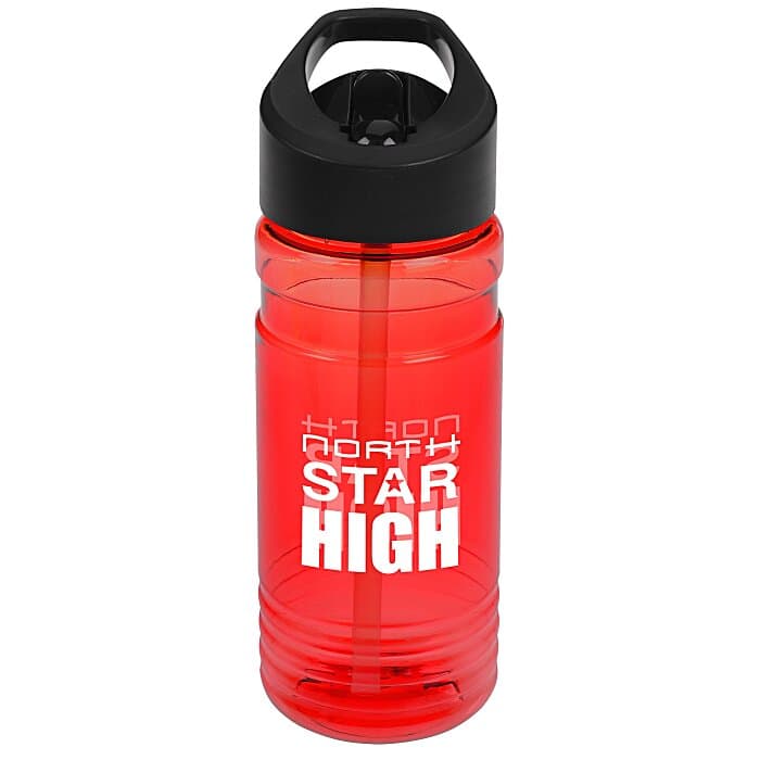 Line Up Bottle with Flip Straw Lid - 20 oz