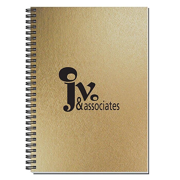 Elite Metallic Paperboard Journal - 10 inches x 7 inches - 50 sheet