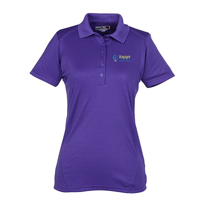 Mini Pique Raglan Performance Polo - Ladies'