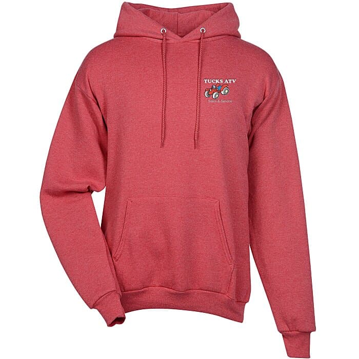 Fashion Pullover Hooded Sweatshirt - Men's - Embroidered