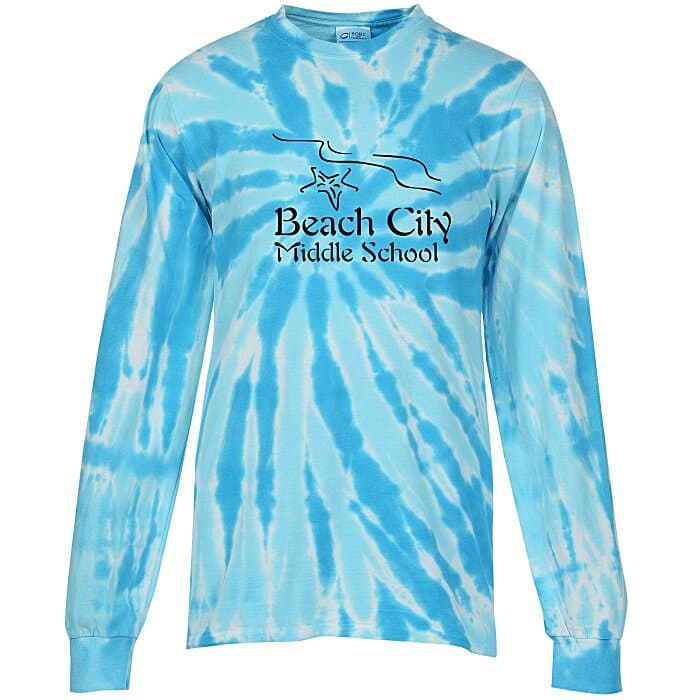 Tie-Dye Swirl Long Sleeve T-Shirt