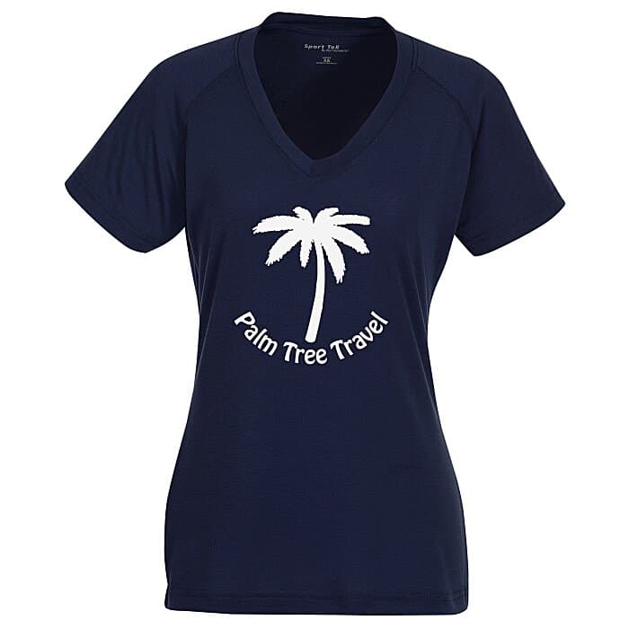 Supreme Performance V-Neck Raglan Sleeve T-Shirt - Ladies'