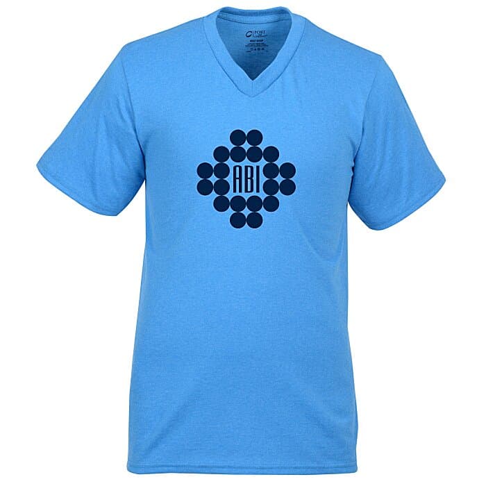 Port Classic 5.4-oz V-Neck T-Shirt - Men’s - Screen