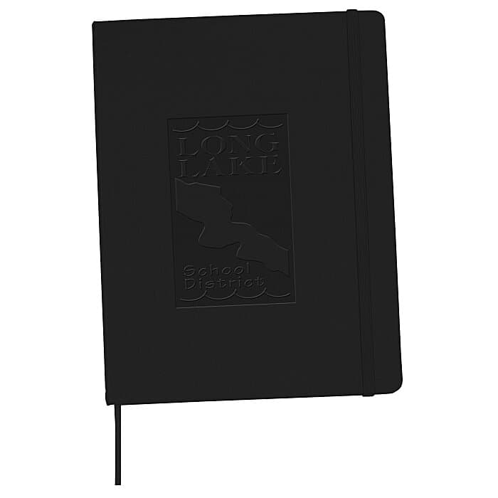 Moleskine Hard Cover Notebook - 9 3/4 inches x 7 1/2 inches - Ruled