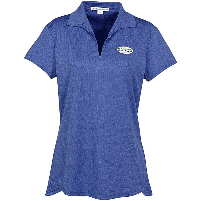 Shadow Heather Polo - Ladies'