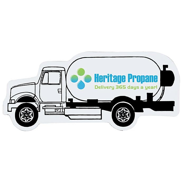 Flat Flexible Magnet - Propane Truck