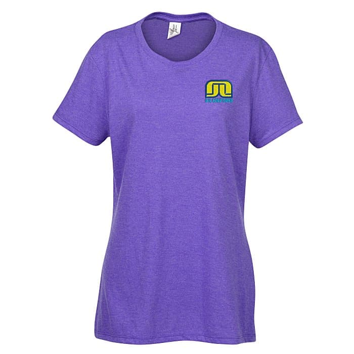 Optimal Tri-Blend T-Shirt - Ladies' - Embroidered