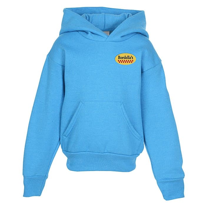 Fashion Pullover Hooded Sweatshirt – Youth – Embroidered