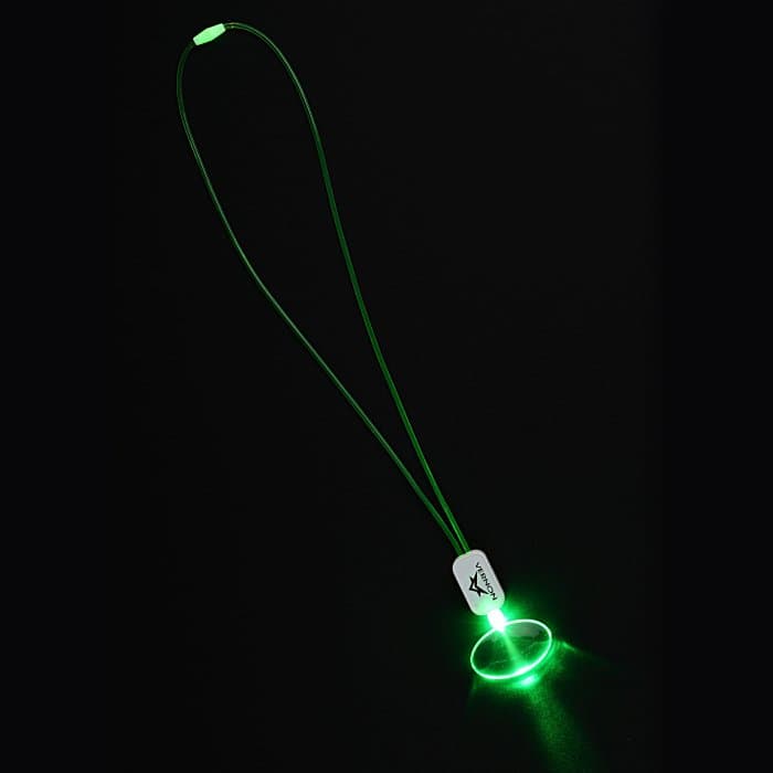Neon LED Necklace - Oval