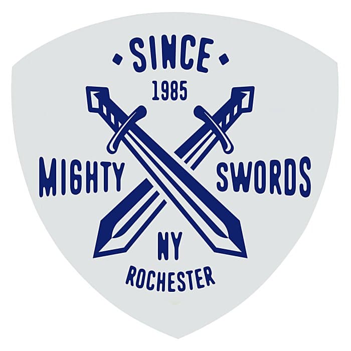 Shield Sticker - 3 inches x 3 inches
