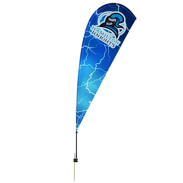 Outdoor Value Sail Sign - 9 1/2 feet - One Sided