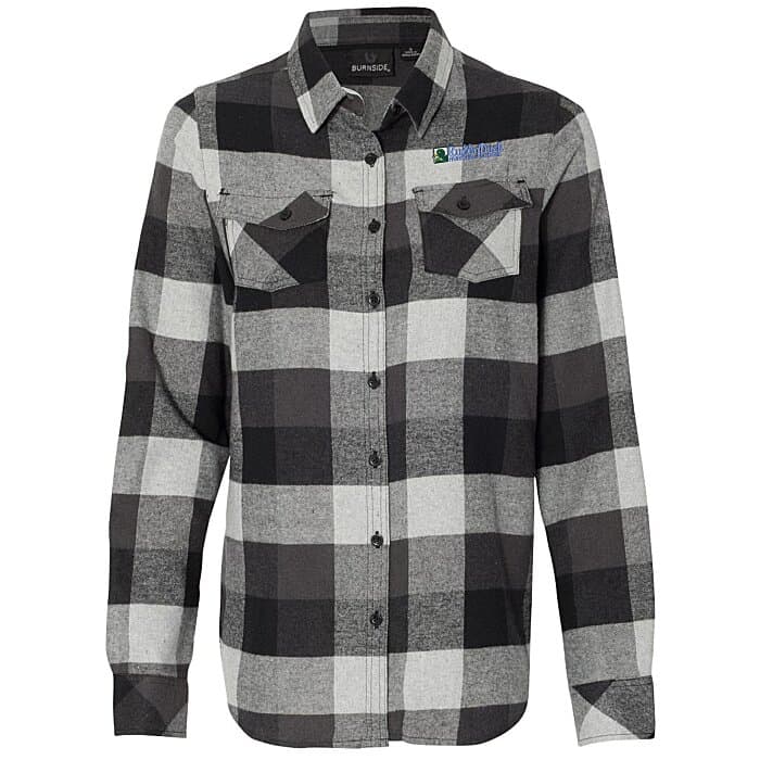 Burnside Yarn-Dyed Flannel Shirt - Ladies'