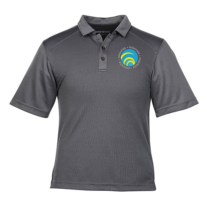 Quad Textured Performance Polo - Men's