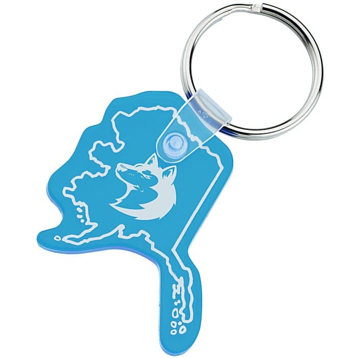 Alaska Soft Keychain - Translucent