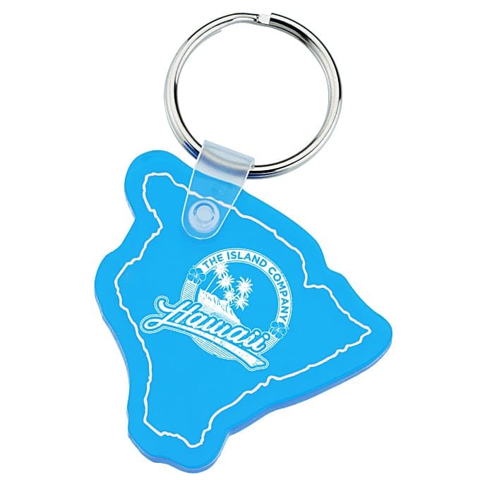 Hawaii Soft Keychain - Translucent