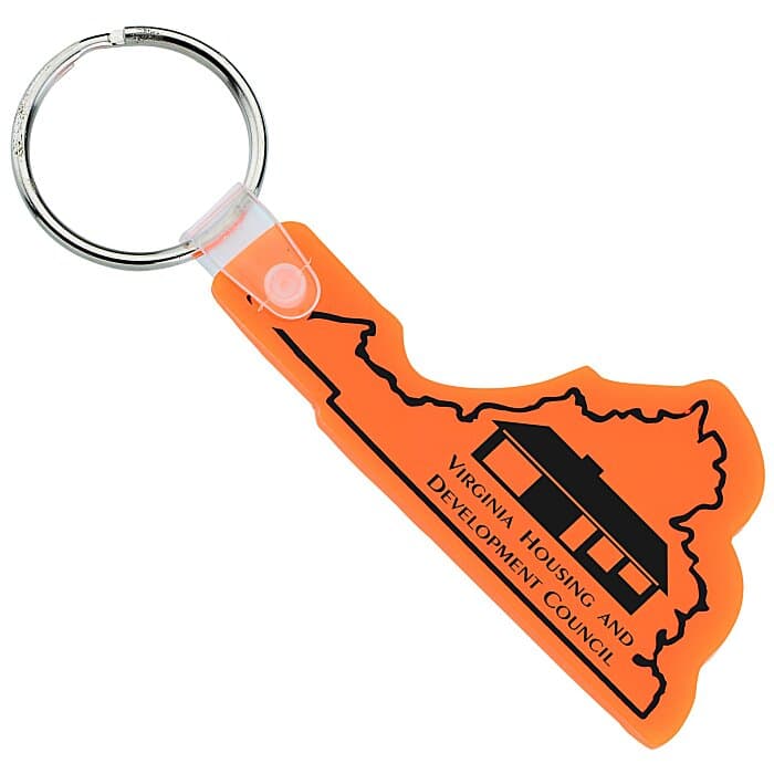 Virginia Soft Keychain - Opaque