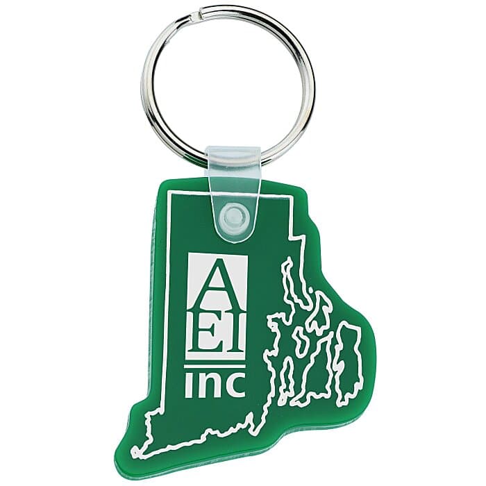 Rhode Island Soft Keychain - Opaque