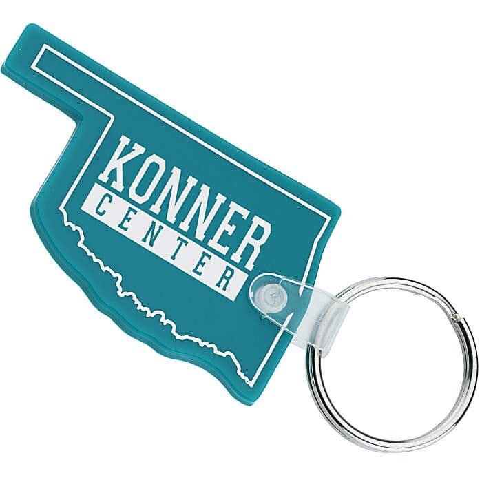 Oklahoma Soft Keychain - Opaque