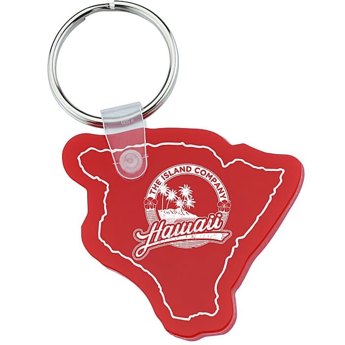 Hawaii Soft Keychain - Opaque